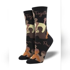 Socksmith NWT Know your power socks Women's 5-10.5 Bundle of 3.